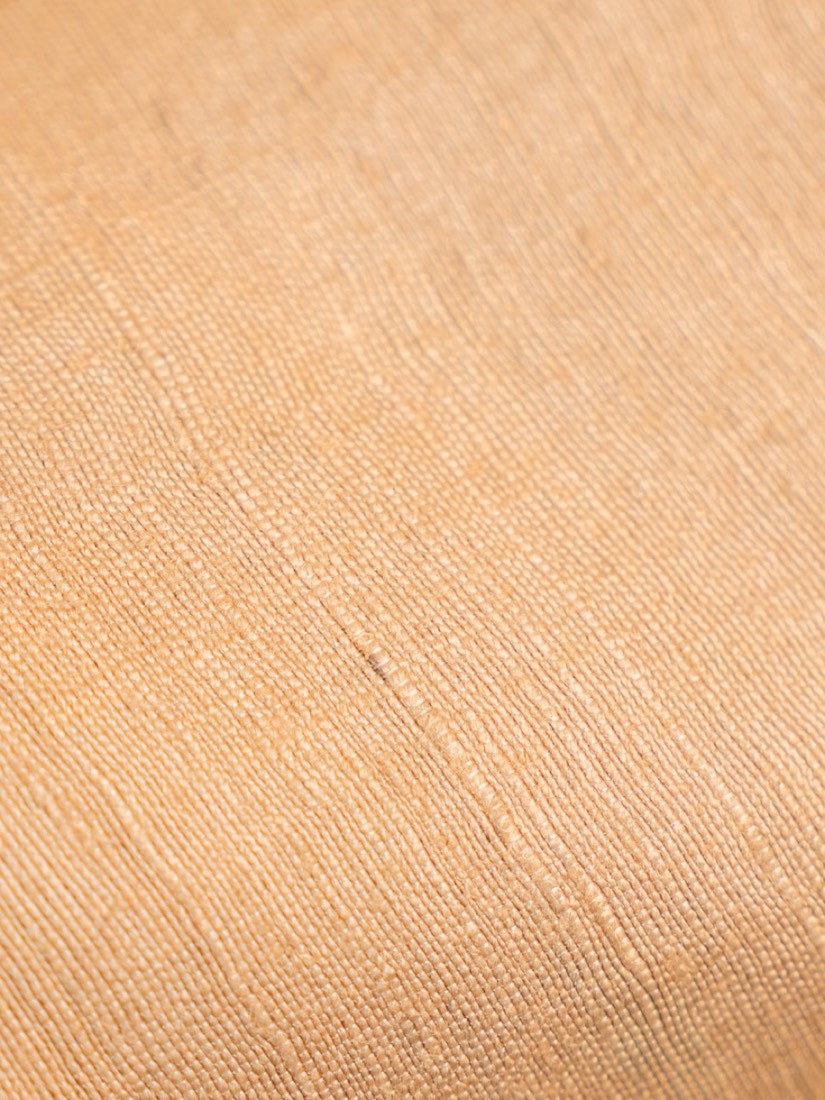 Coral — raw-silk and linen texture
