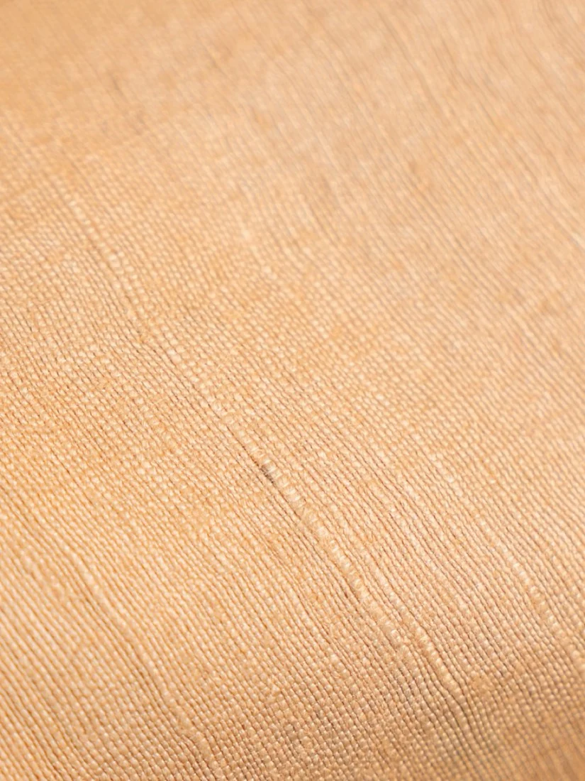 Coral — raw-silk and linen texture