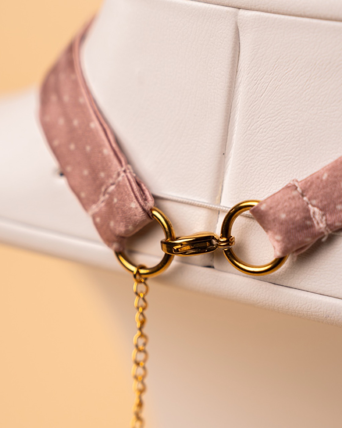 The Poudre Bow — adjustable neck strap with clasp